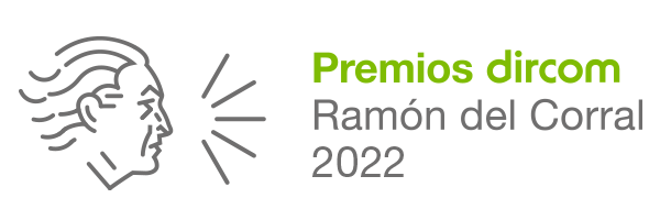 Logotipo de los Premios dircom 'Ramón del Corral 2022'