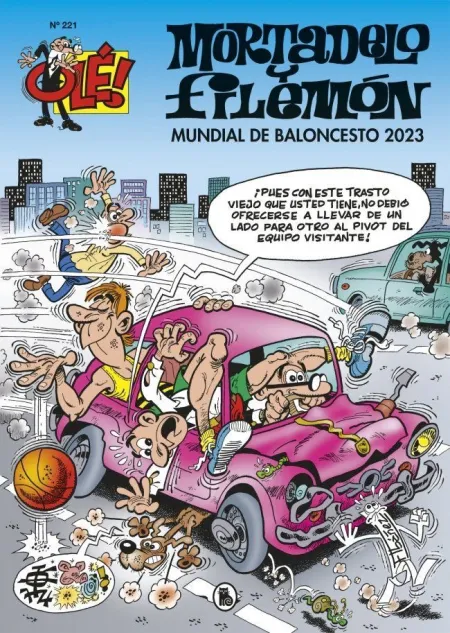 Mundial de Baloncesto 2023 (Olé! Mortadelo 221)