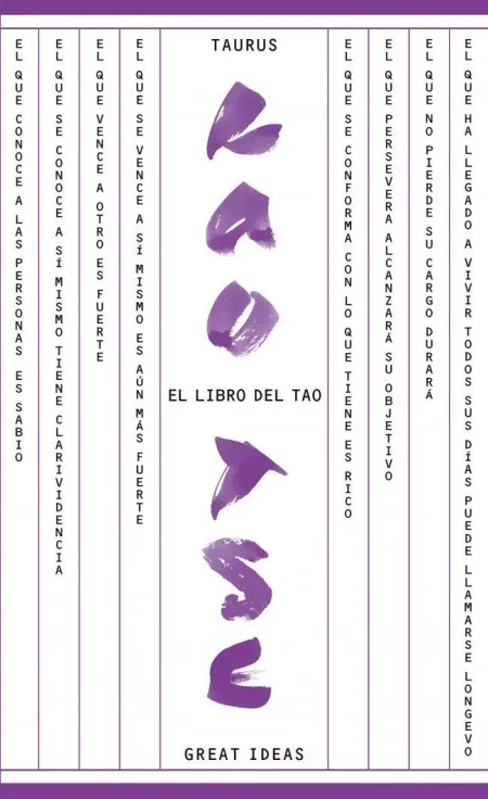 El Libro del Tao (Serie Great Ideas)