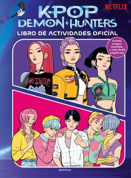 Kpop Demon Hunters - Libro de Actividades Oficial